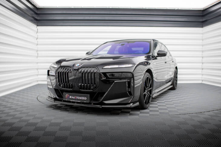 Front Splitter V.1 BMW 7 M-Pack / M760e / i7 M-Pack G70 - immagine 4