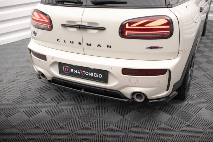 Central Rear Splitter for Mini Cooper Clubman John Cooper Works F54 Facelift - immagine 3