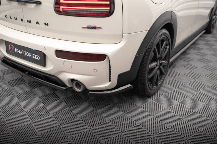 Rear Side Splitters Mini Cooper Clubman John Cooper Works F54 Facelift - immagine 2