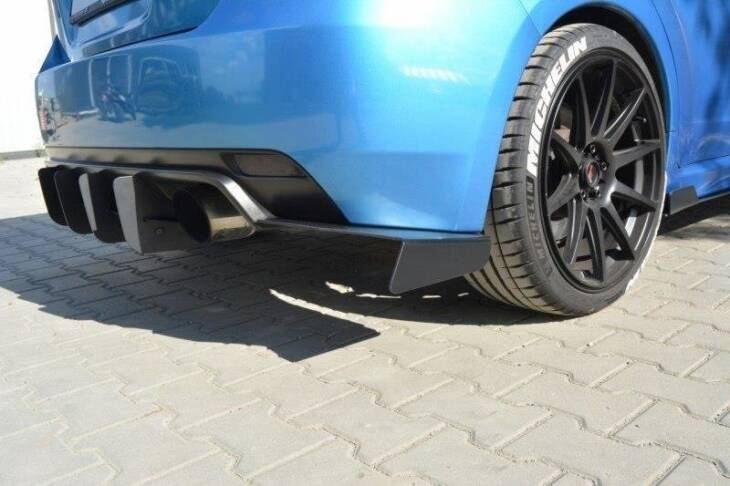 REAR SIDE SPLITTERS Subaru Impreza WRX STI 2009-2011 - immagine 2