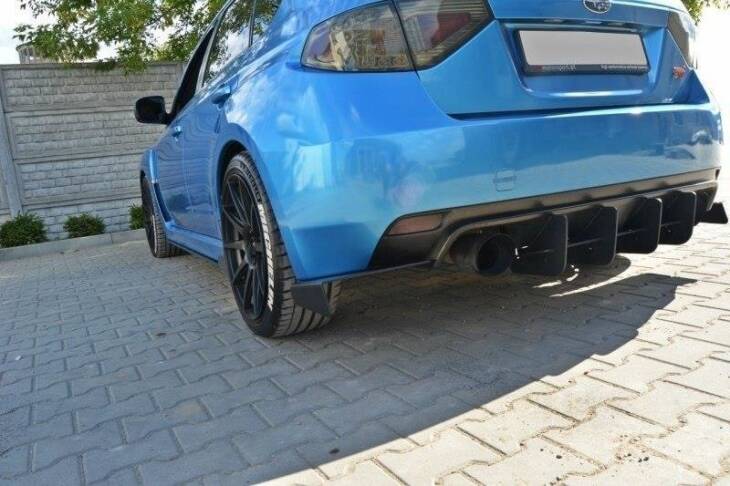 REAR SIDE SPLITTERS Subaru Impreza WRX STI 2009-2011 - immagine 5