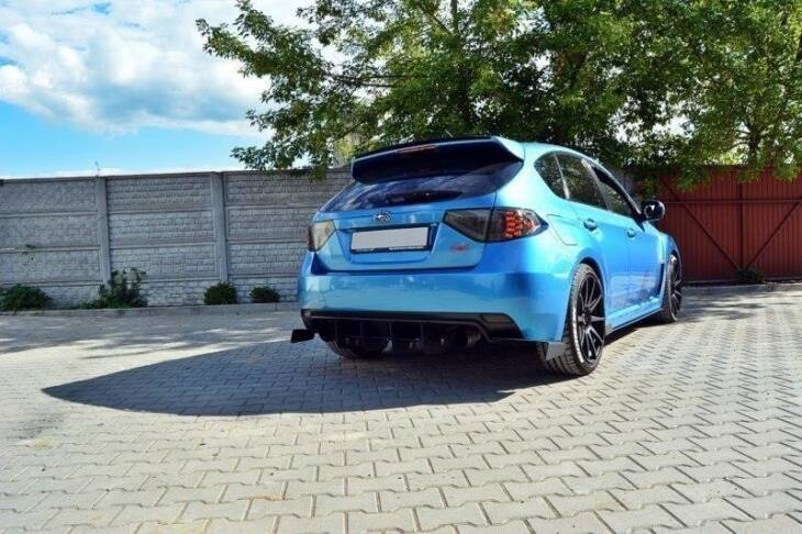 REAR SIDE SPLITTERS Subaru Impreza WRX STI 2009-2011 - immagine 6