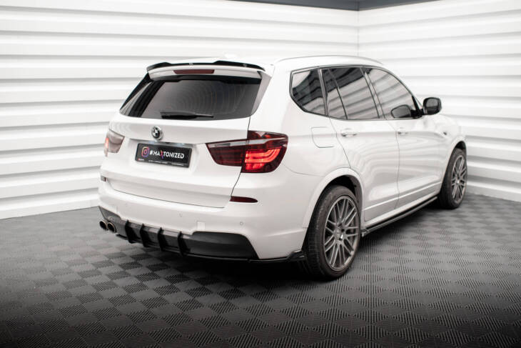 Street Pro Rear Diffuser BMW X3 M-Pack F25 - immagine 2
