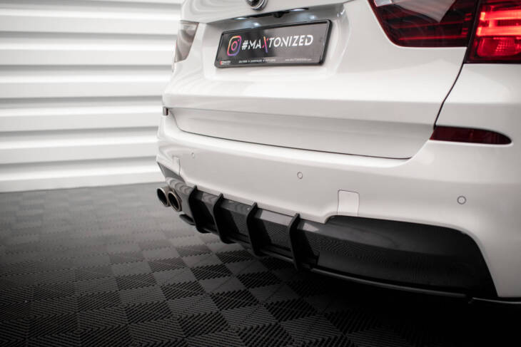 Street Pro Rear Diffuser BMW X3 M-Pack F25 - immagine 4