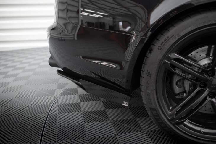 Street Pro Rear Side Splitters + Flaps Audi RS6 Avant C6 - immagine 4