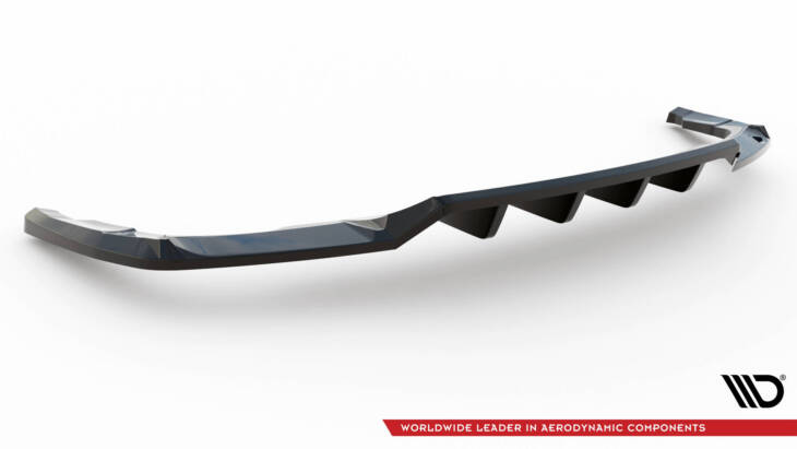 Central Rear Splitter (with vertical bars) Audi Q5 S-Line SUV Mk2 Facelift - immagine 8