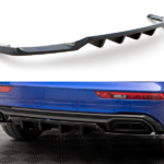 Central Rear Splitter (with vertical bars) Audi Q5 S-Line SUV Mk2 Facelift