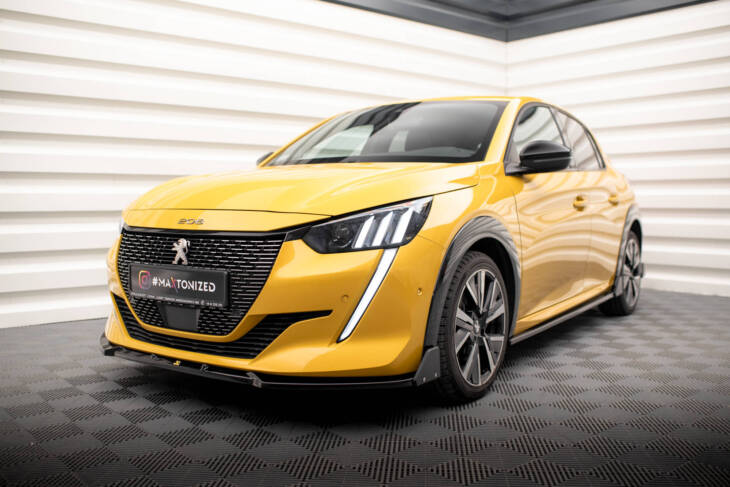 Front Splitter V.1 + Flaps Peugeot 208 GT Mk2 - immagine 3