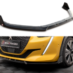 Front Splitter V.1 + Flaps Peugeot 208 GT Mk2