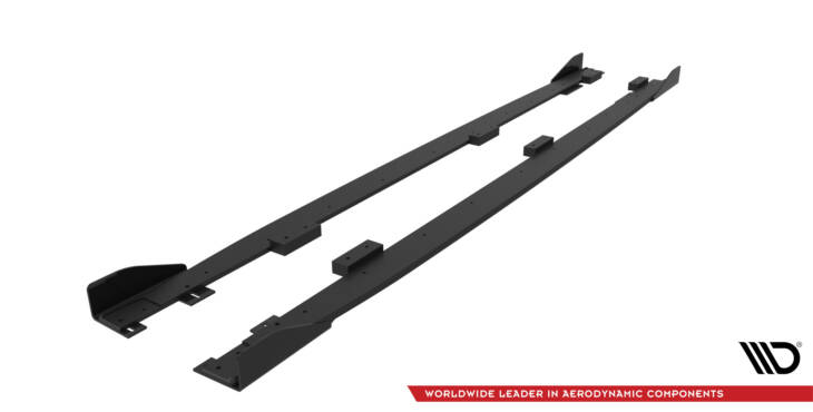 Street Pro Side Skirts Diffusers + Flaps Peugeot 208 GT Mk2 - immagine 6