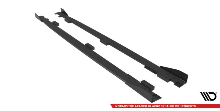 Street Pro Side Skirts Diffusers + Flaps Peugeot 208 GT Mk2 - immagine 7