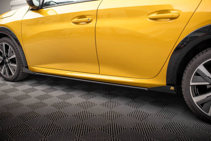 Street Pro Side Skirts Diffusers + Flaps Peugeot 208 GT Mk2 - immagine 5