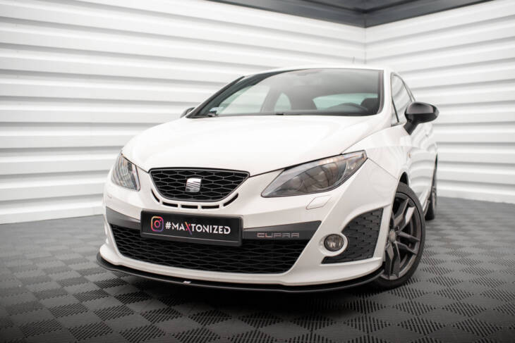 Street Pro Front Splitter Seat Ibiza Cupra Sport Coupe Mk4 - immagine 3