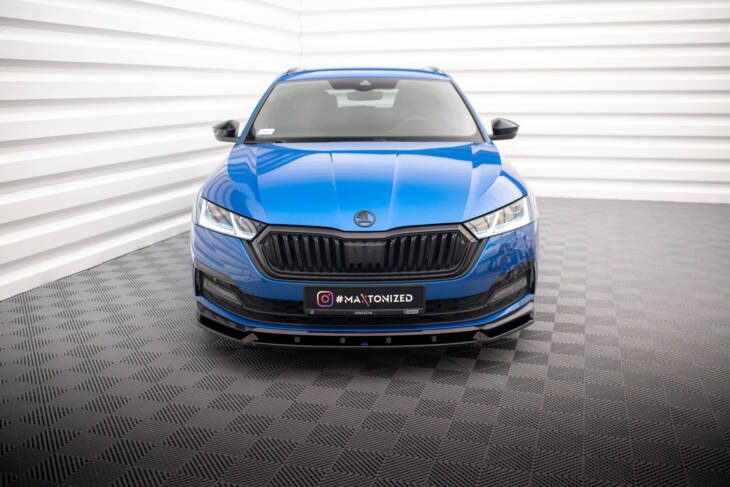 Front Splitter V.1 Skoda Octavia Sportline Mk4 - immagine 2