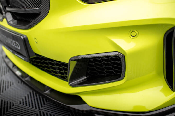 Carbon Fiber Front Bumper Side Vents BMW 1 F40 M-Pack/ M135i - immagine 4