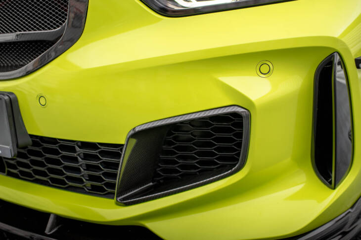 Carbon Fiber Front Bumper Side Vents BMW 1 F40 M-Pack/ M135i - immagine 6