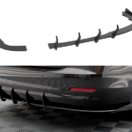 Street Pro Rear Side Splitters + Flaps BMW 4 Gran Coupe F36