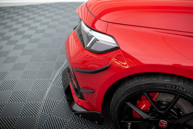 Front Bumper Wings (Canards) Honda Civic Type-R Mk 11 - immagine 4