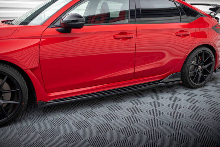 Side Skirts Diffusers V.2 Honda Civic Type-R Mk 11 - immagine 2