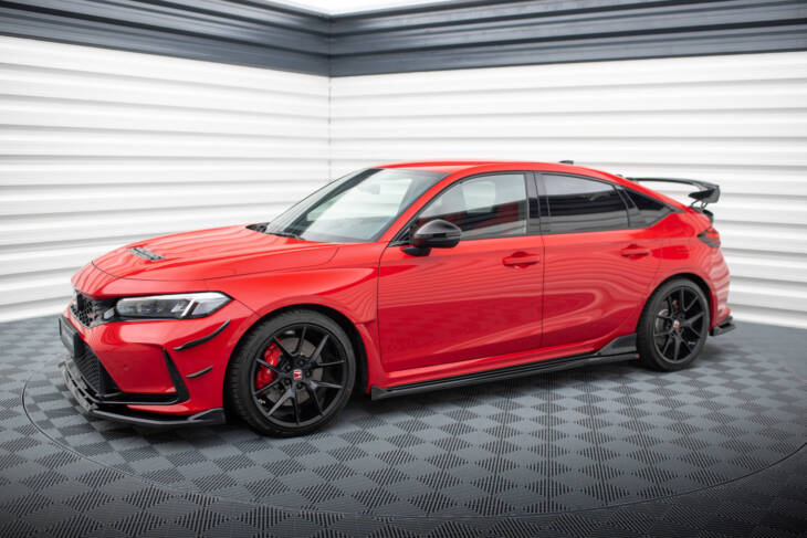 Side Skirts Diffusers V.2 Honda Civic Type-R Mk 11 - immagine 4