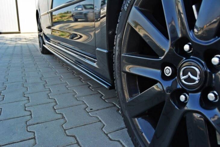 SIDE SKIRTS DIFFUSERS MAZDA 3 MPS MK1 (PREFACE) - immagine 2