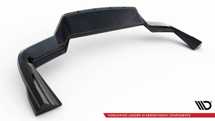 Central Rear Splitter (with vertical bars) Porsche Cayenne Sport Design Mk3 - immagine 6