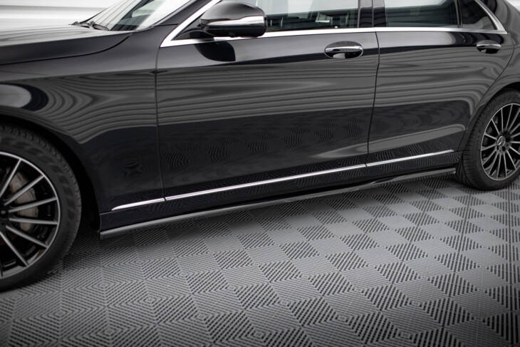 Side Skirts Diffusers Mercedes-Benz S W222 - immagine 4
