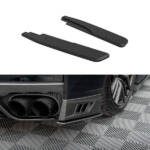 Street Pro Rear Side Splitters Nissan GTR R35 Facelift