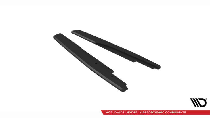 Street Pro Rear Side Splitters Nissan GTR R35 Facelift - immagine 4