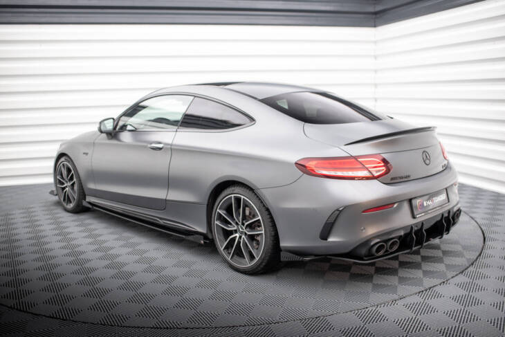 Rear Side Flaps Mercedes-AMG C43 Coupe C205 Facelift - immagine 2
