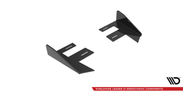 Rear Side Flaps Mercedes-AMG C43 Coupe C205 Facelift - immagine 5