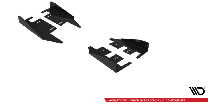 Side Flaps Mercedes-AMG C43 Coupe C205 Facelift - immagine 5