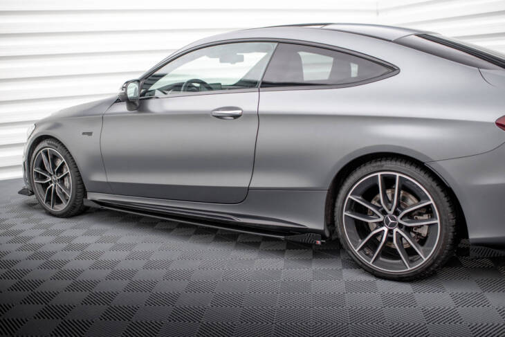 Side Flaps Mercedes-AMG C43 Coupe C205 Facelift - immagine 3