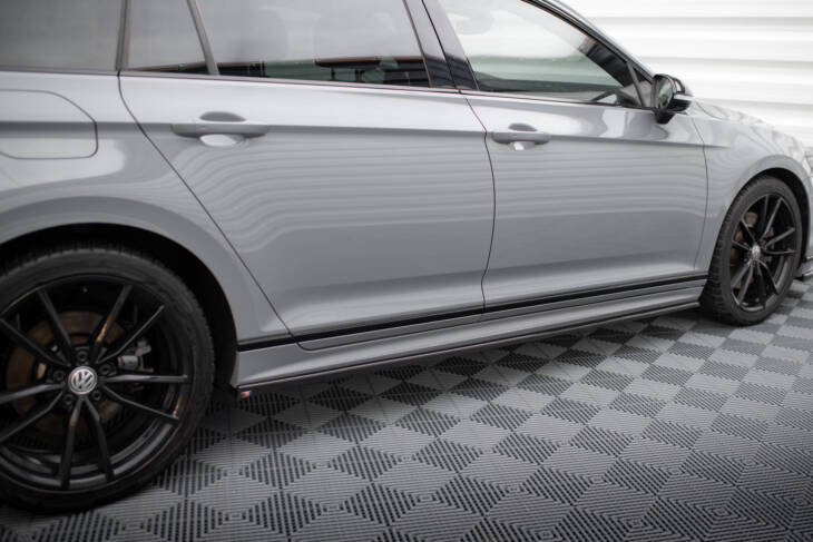 Side Skirts Diffusers Volkswagen Passat R-Line B8 Facelift - immagine 2