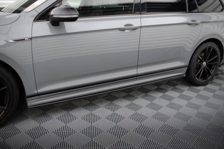 Side Skirts Diffusers Volkswagen Passat R-Line B8 Facelift - immagine 3