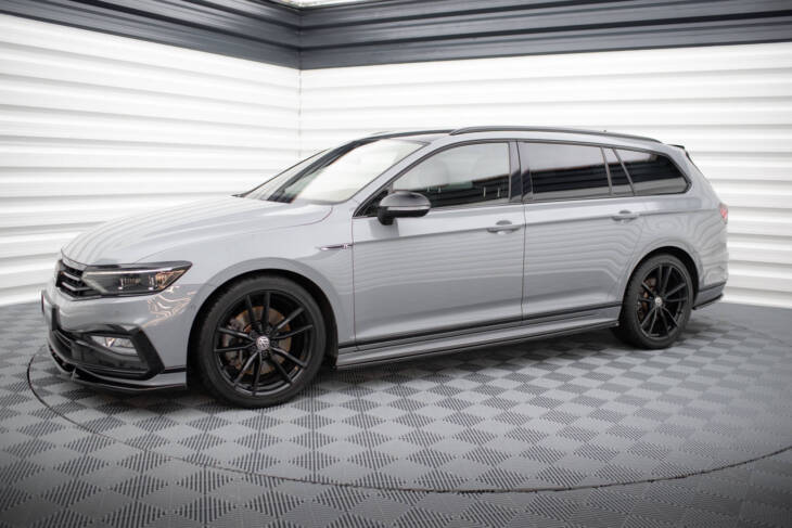 Side Skirts Diffusers Volkswagen Passat R-Line B8 Facelift - immagine 4