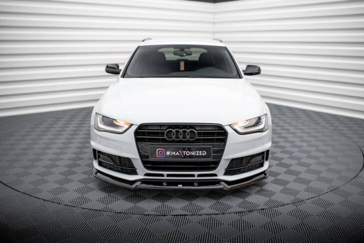 Front Splitter V.1 Audi A4 Competition B8 Facelift - immagine 2