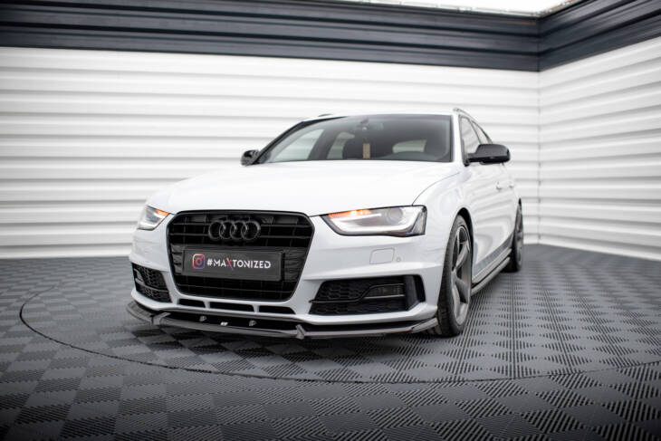 Front Splitter V.1 Audi A4 Competition B8 Facelift - immagine 3