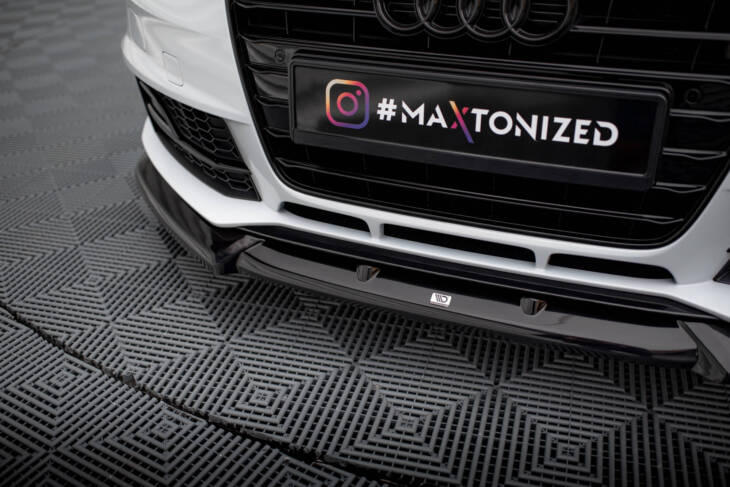 Front Splitter V.1 Audi A4 Competition B8 Facelift - immagine 4