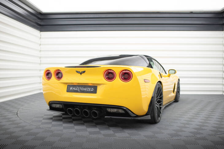 Rear Side Splitters Chevrolet Corvette C6 - immagine 4