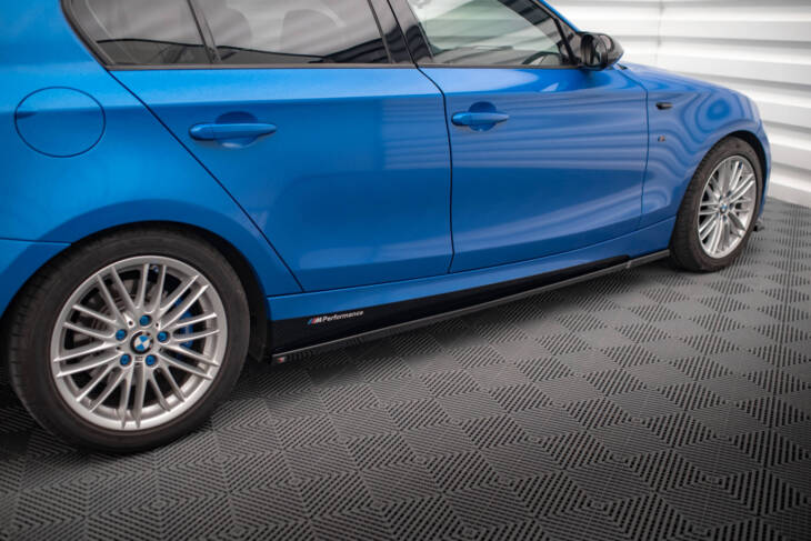 Side Skirts Diffusers BMW 1 M-Pack E87 Facelift - immagine 2