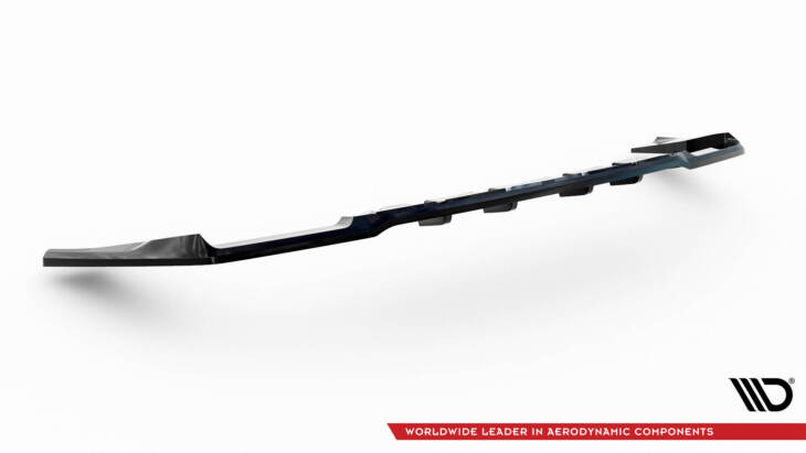 Central Rear Splitter (with vertical bars) Mercedes-AMG GLC 63 Coupe C253 Facelift - immagine 5
