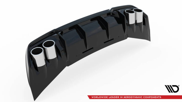 Rear Valance V.3 + Exhaust Ends Imitation Cupra Formentor Mk1 - immagine 11