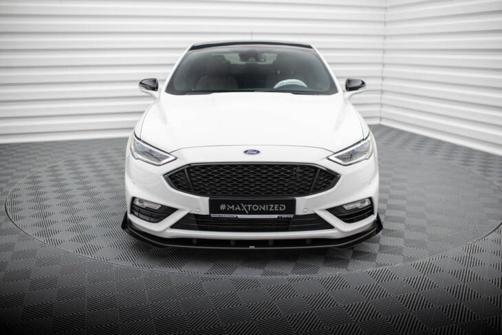 Street Pro Front Splitter + Flaps Ford Mondeo Sport Mk5 Facelift / Fusion Sport Mk2 Facelift - immagine 2