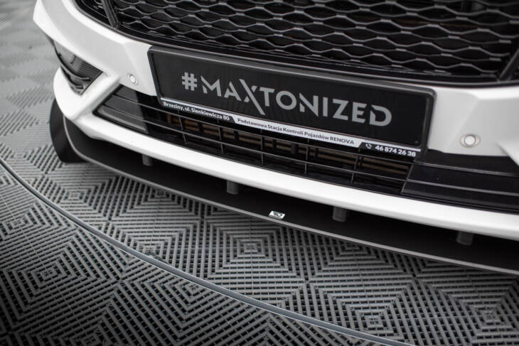 Street Pro Front Splitter + Flaps Ford Mondeo Sport Mk5 Facelift / Fusion Sport Mk2 Facelift - immagine 3