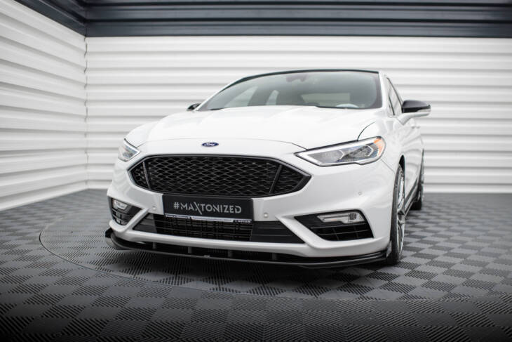 Street Pro Front Splitter + Flaps Ford Mondeo Sport Mk5 Facelift / Fusion Sport Mk2 Facelift - immagine 4