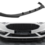 Street Pro Front Splitter + Flaps Ford Mondeo Sport Mk5 Facelift / Fusion Sport Mk2 Facelift