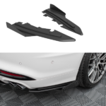 Street Pro Rear Side Splitters + Flaps Ford Mondeo Sport Mk5 Facelift / Fusion Sport Mk2 Facelift