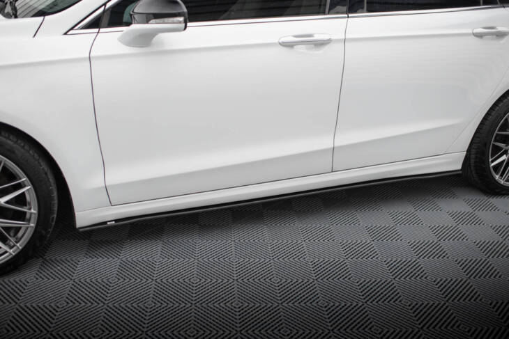 Street Pro Side Skirts Diffusers Ford Mondeo Sport Mk5 Facelift / Fusion Sport Mk2 Facelift - immagine 3