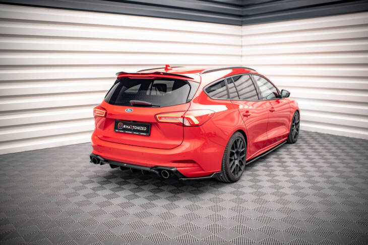 Rear Side Splitters V.8 Ford Focus Estate ST Mk4 - immagine 2